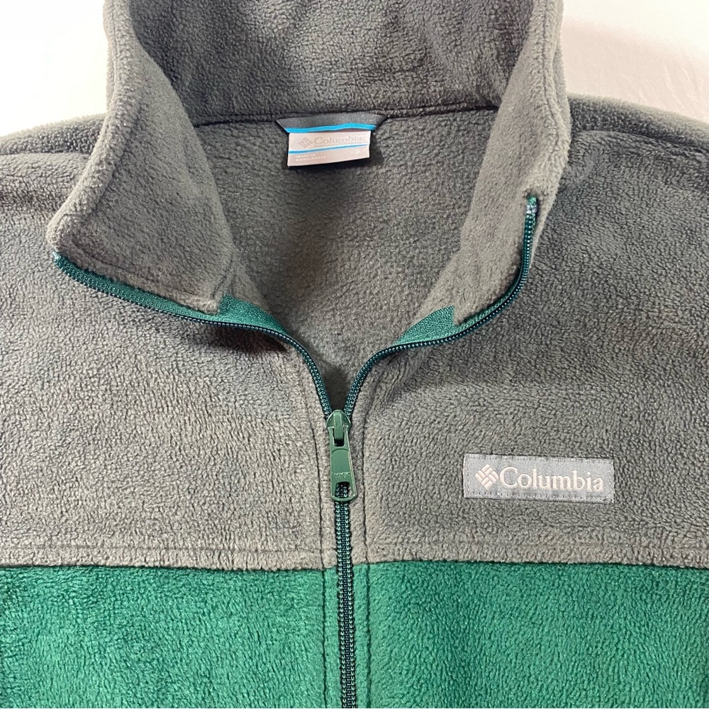 Columbia Jacket Woman’s Small Fleece Front Zipper Pockets Winter Warm Jacket - Picture 4 of 10